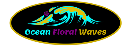 Ocean Floral Waves